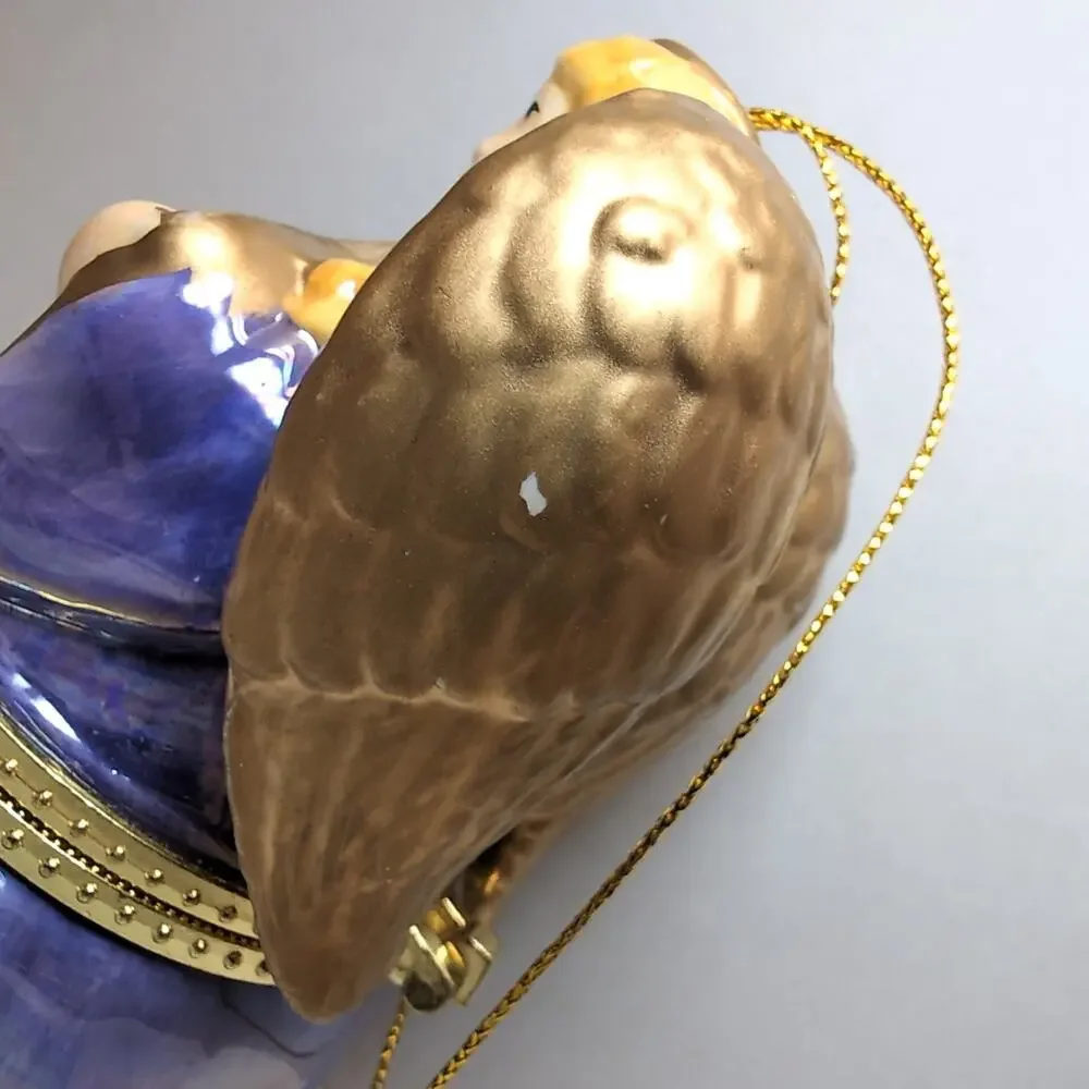 Mr Christmas Tree Ornaments‎ Music Box Trinket Santa Angel WORKS